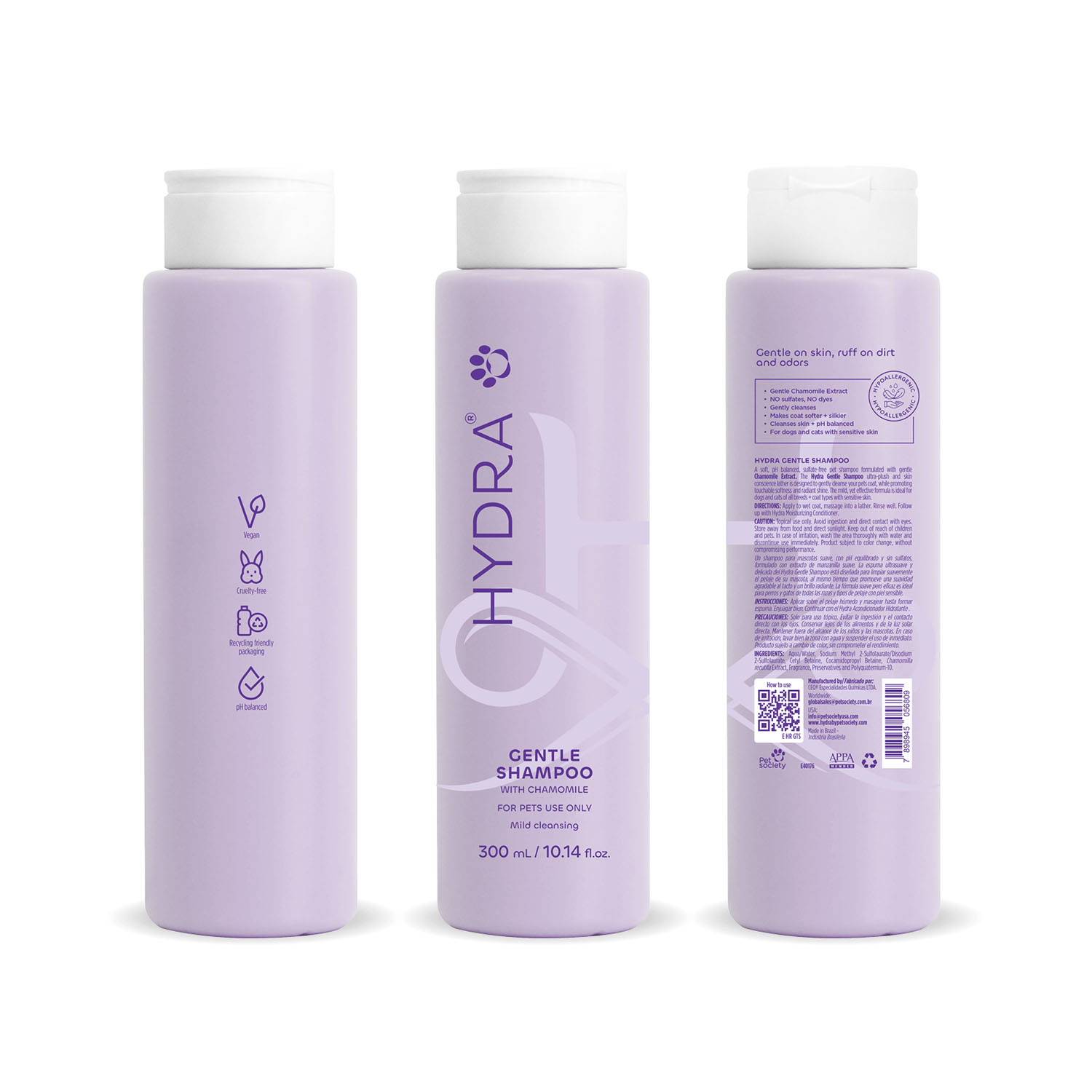 HYDRA PET CARE GENTLE SHAMPOO