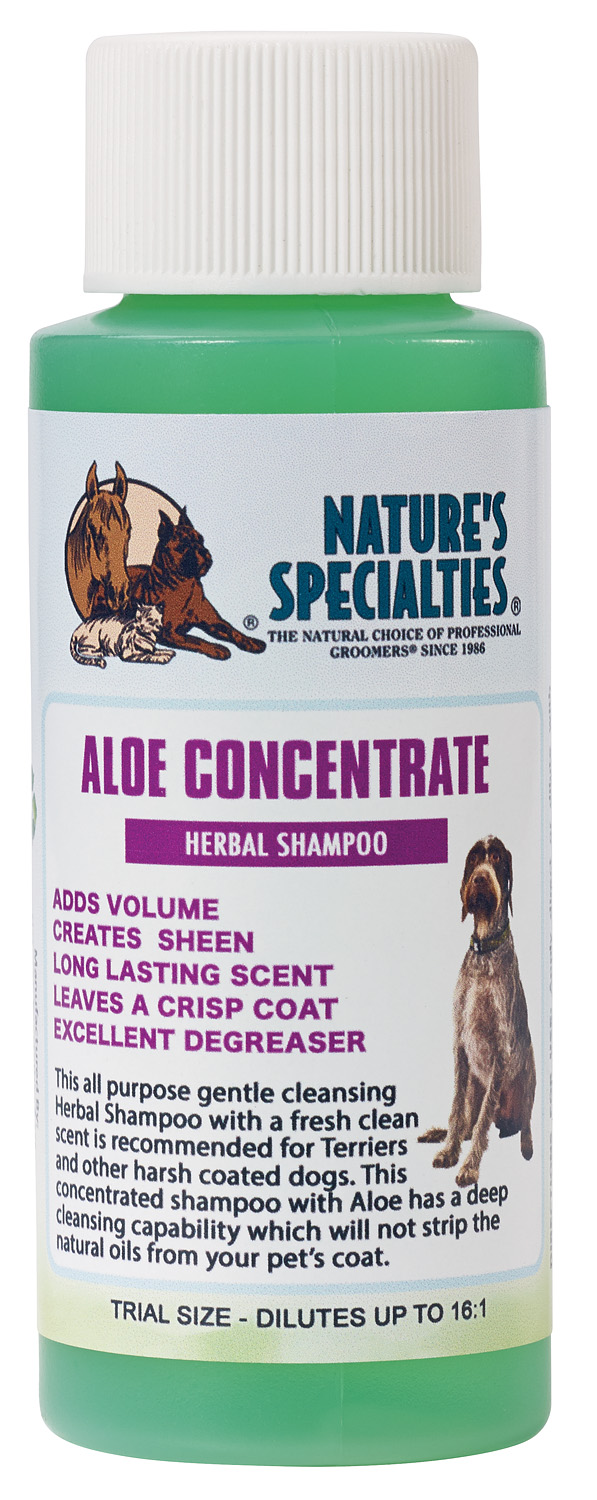 ALOE CONCENTRATE Shampoo für Hunde, Katzen, Welpen und Kleintiere