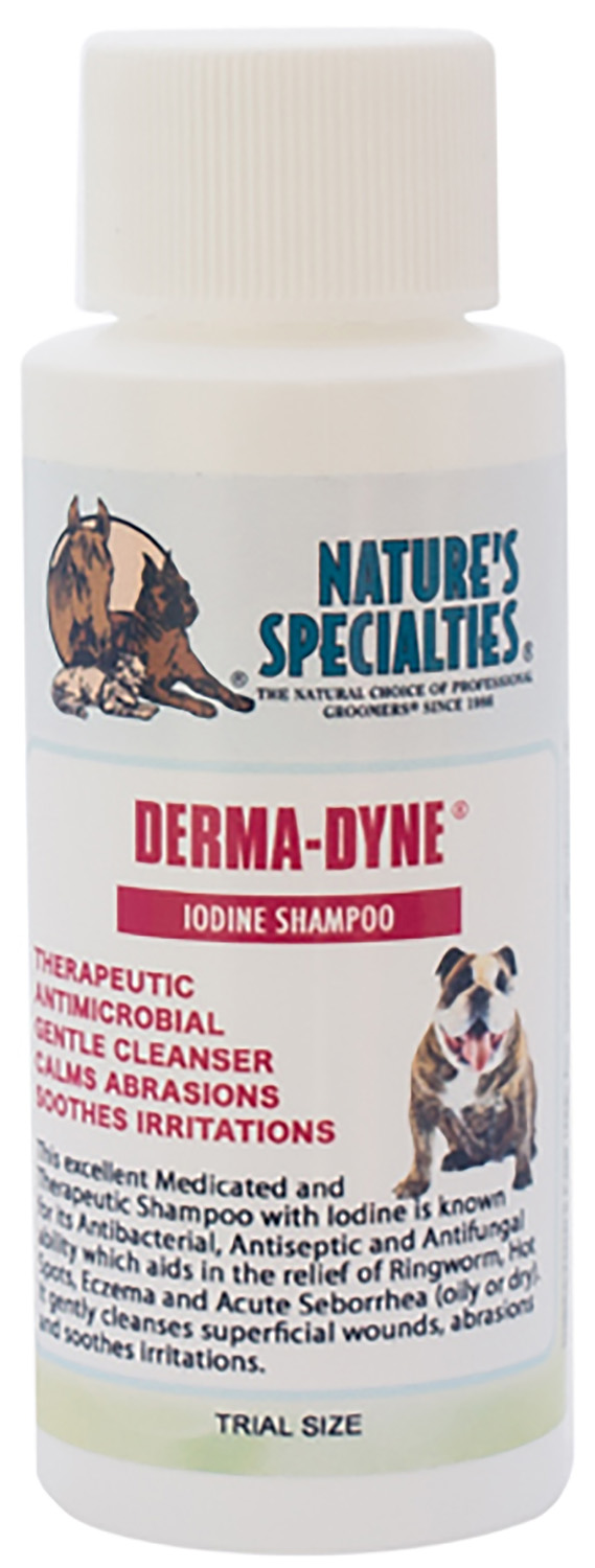 DERMA-DYNE® Jod Shampoo für Hunde, Katzen, Welpen und Kleintiere