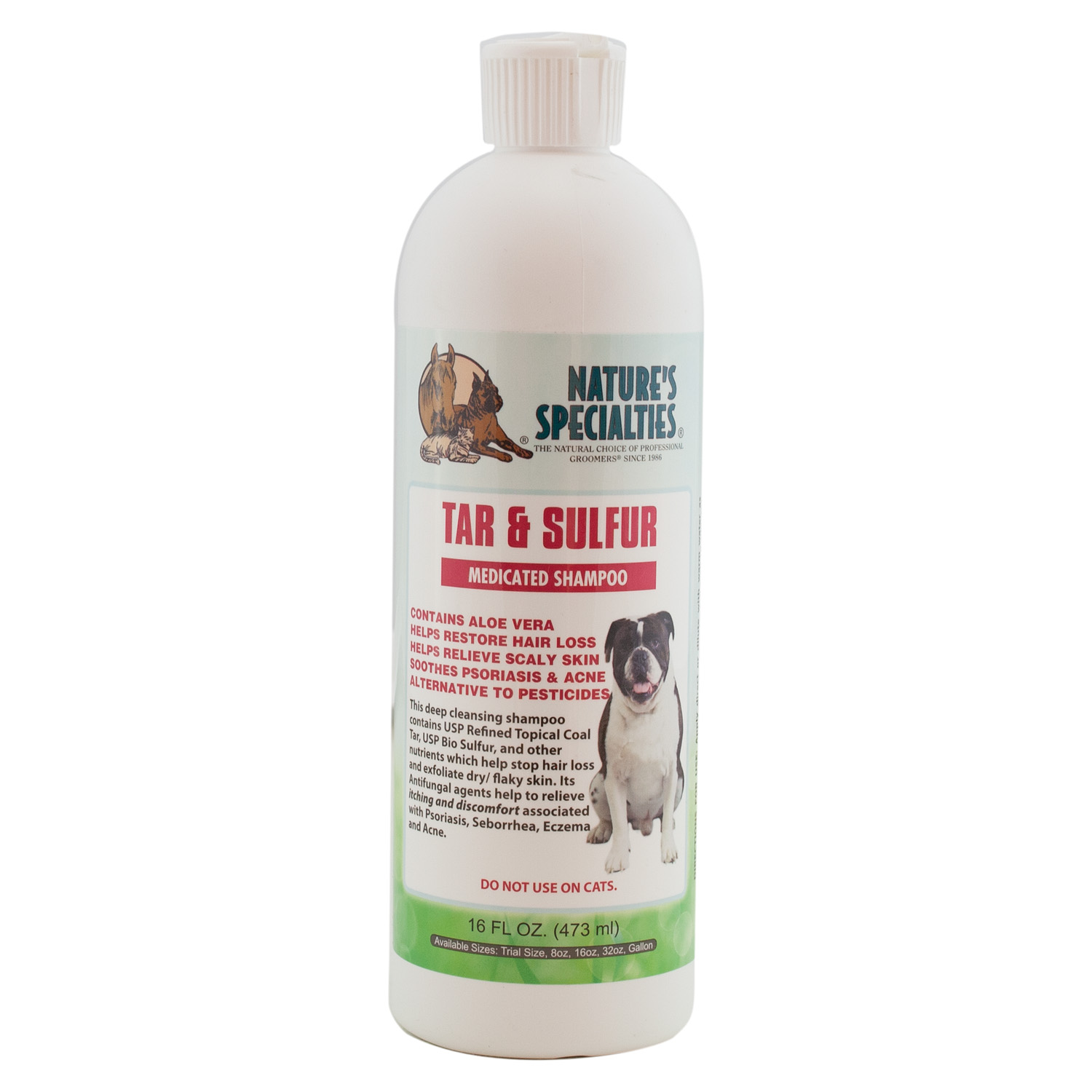 TarAndSulfur-16 TAR & SULFUR MIT ALOE SHAMPOO FÜR HUNDE