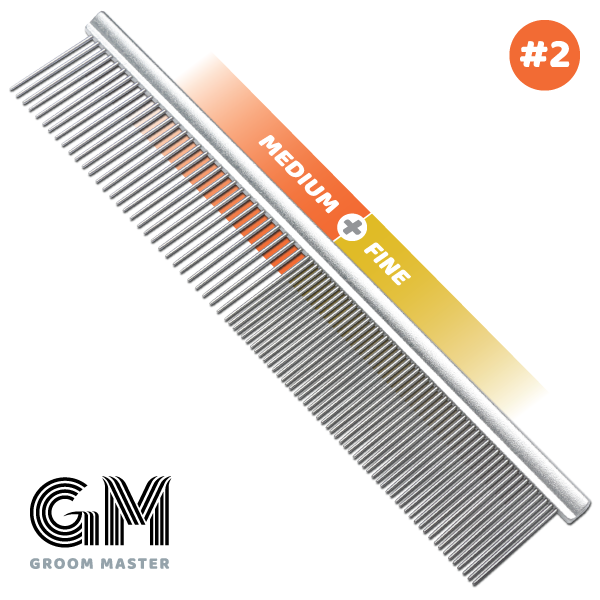 GM_Combs_2 Kamm Groom Master - mittel und fein