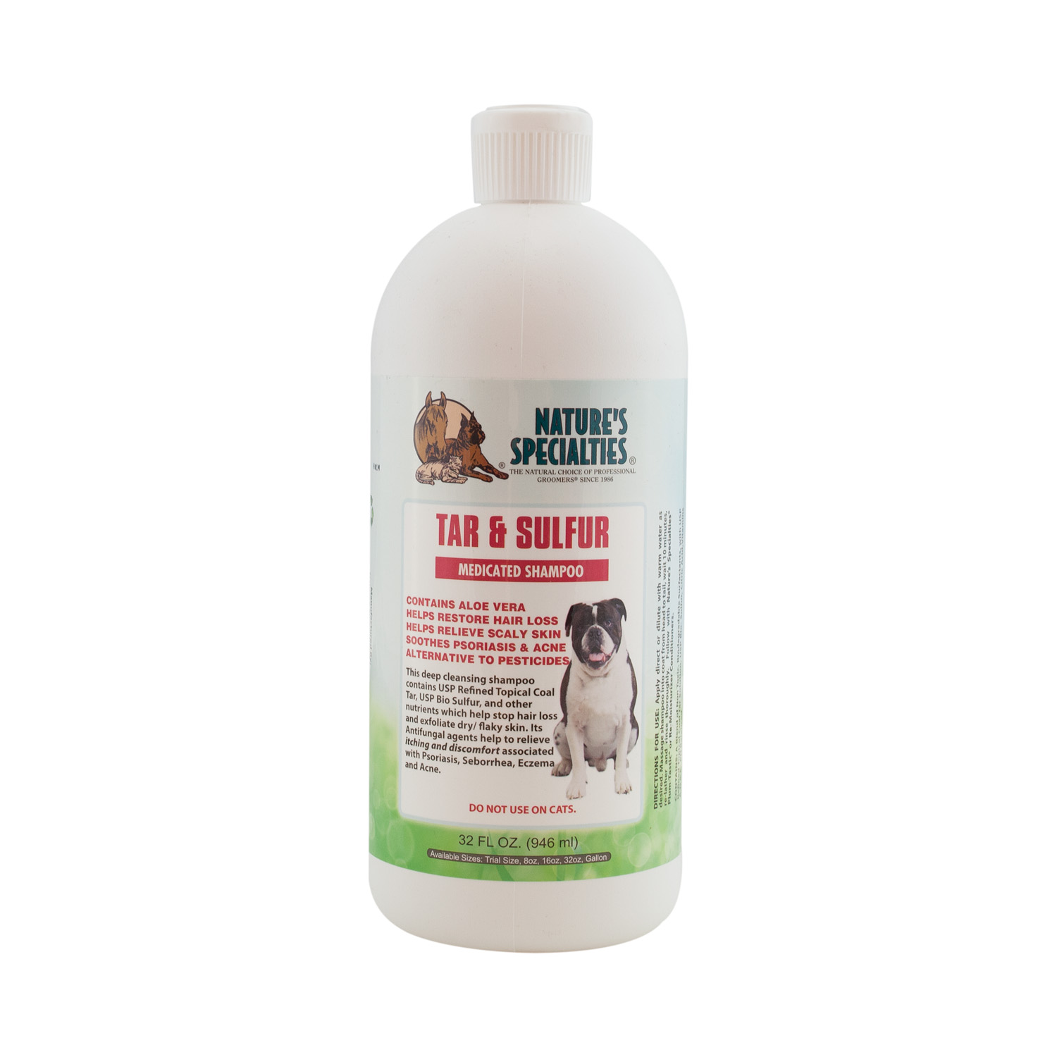 TarAndSulfur-32 TAR & SULFUR MIT ALOE SHAMPOO FÜR HUNDE