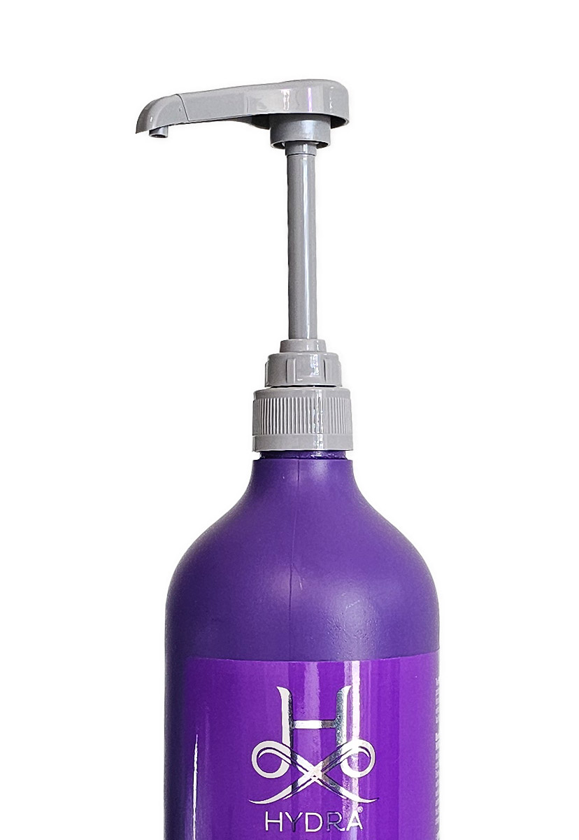 Dosierpumpe Silber für 1 Liter Flaschen von Hydra und Nature´s Specialties