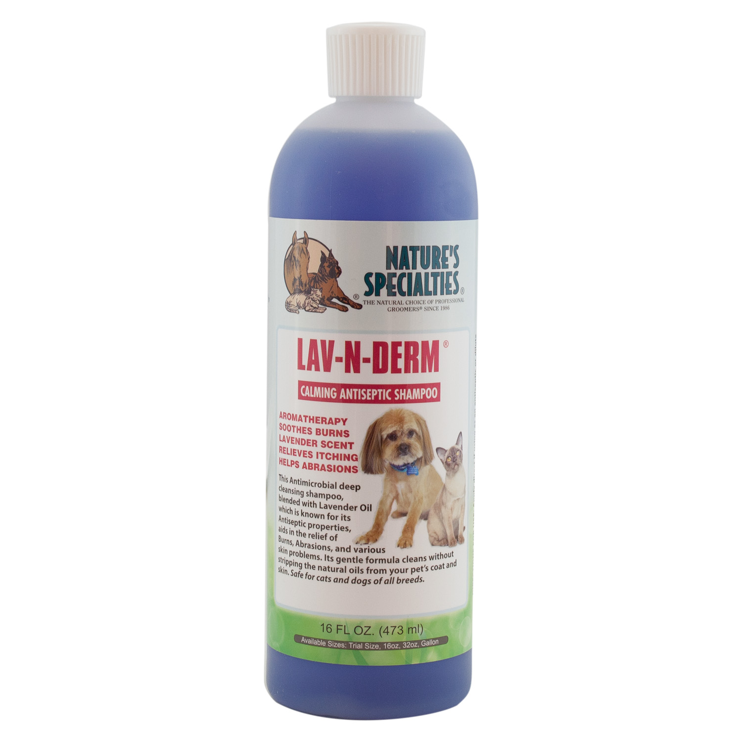 LavnDerm-16 LAV-N-DERM® Shampoo für Hunde, Katzen, Welpen und Kleintiere