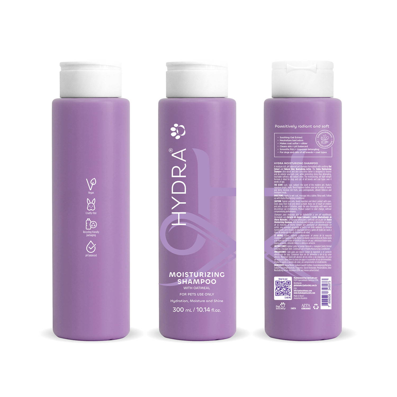 HYDRA PET CARE MOISTURIZING SHAMPOO