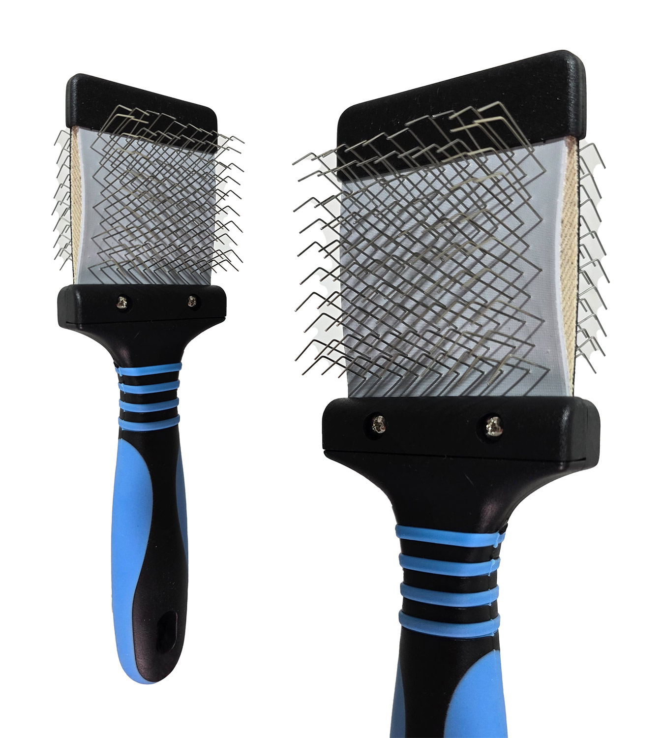 MEDIUM FLEXIBLE WOLLHAAR BÜRSTE - BLAU - Mini MEDIUM FLEXIBLE WOLLHAAR BÜRSTE - BLAU - Mini