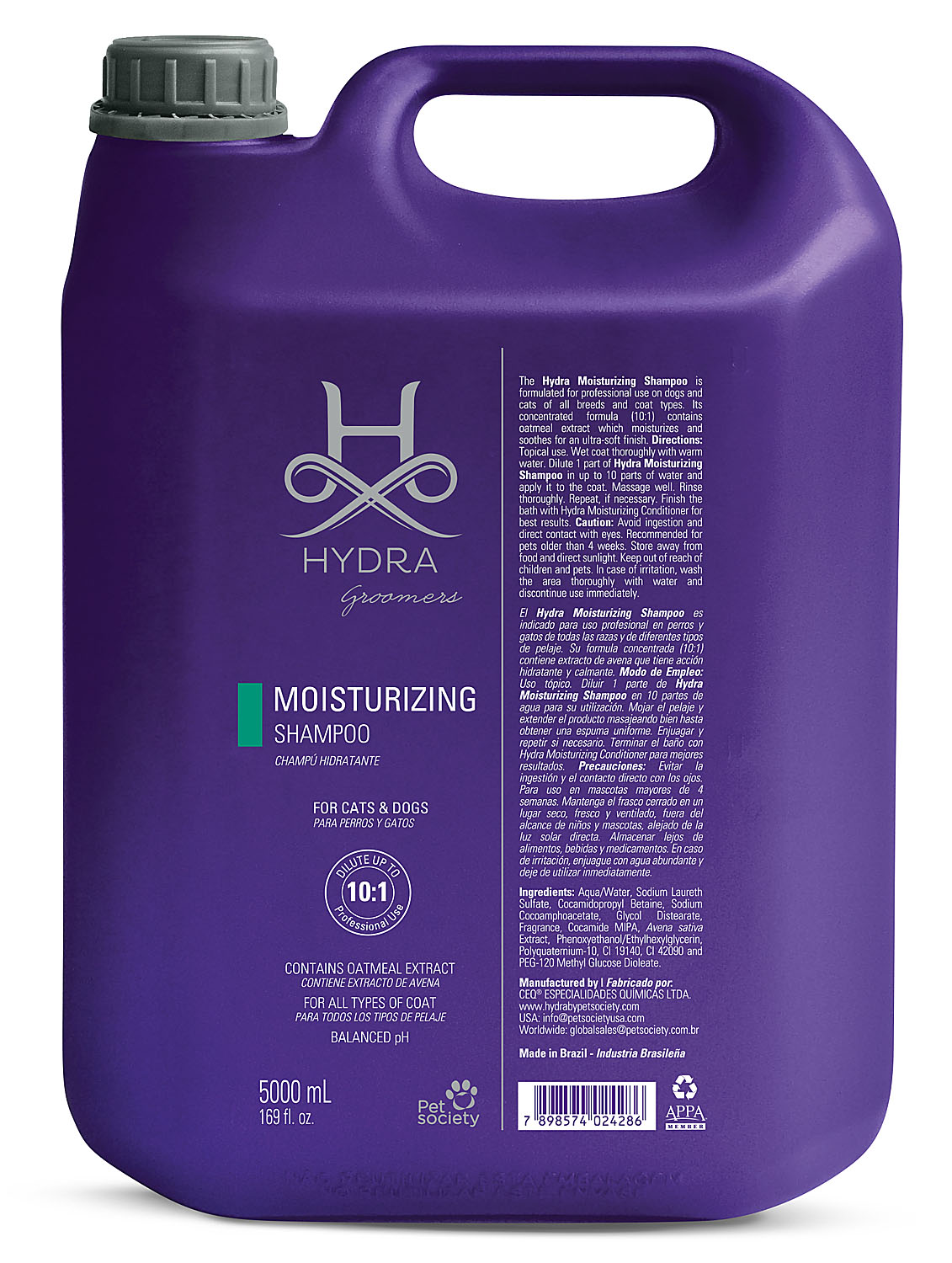 Moisturizing_Shampoo_5L Hydra Moisturizing Shampoo