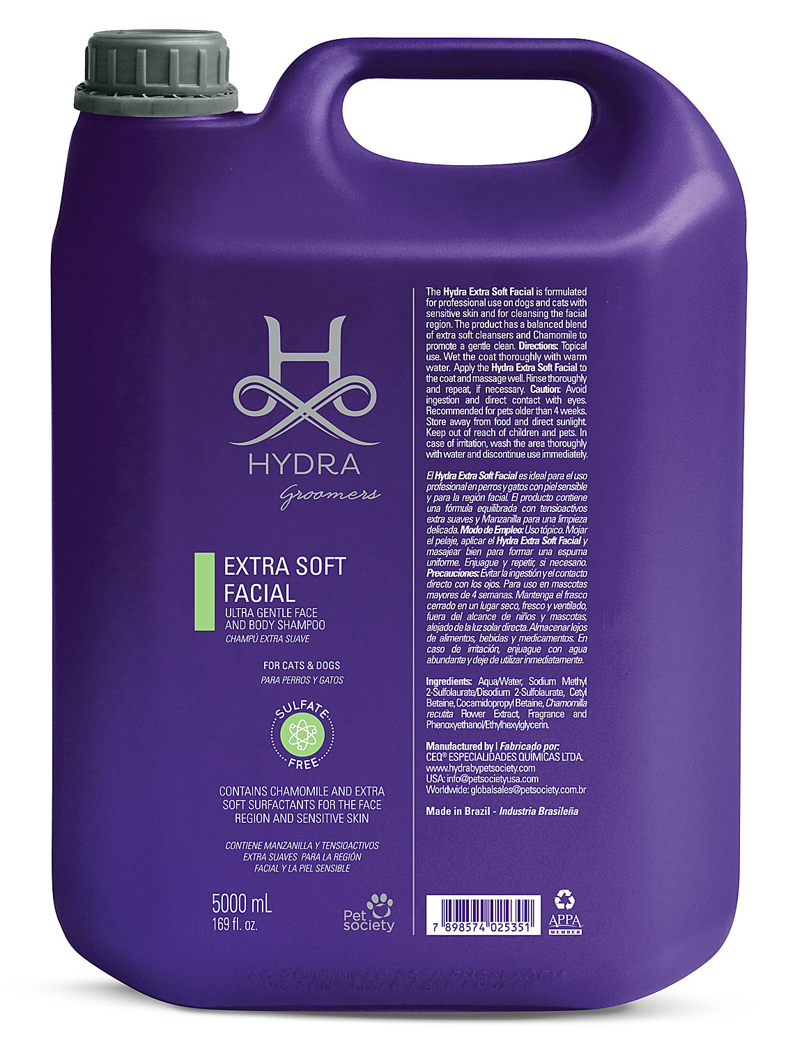 Extra-Soft-Facial-5000-ml HYDRA EXTRA SOFT FACIAL SHAMPOO