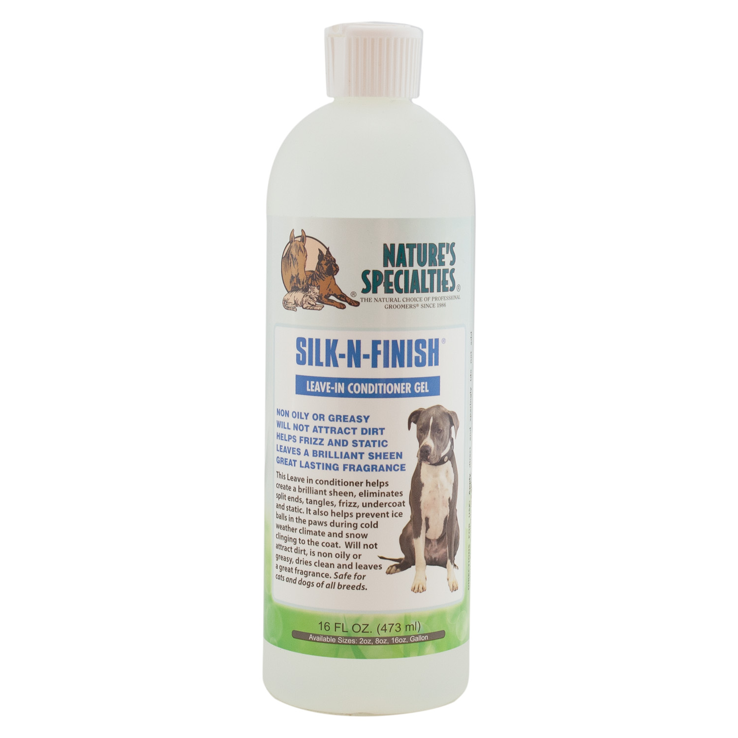 Silk-n-FinishG-16 SILK N FINISH® GEL für Hunde, Katzen, Welpen und Kleintiere