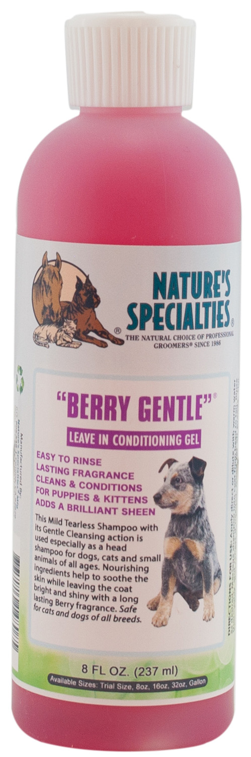 BERRY GENTLE® Tränenfreies Shampoo für Hunde, Katzen, Welpen und Kleintiere
