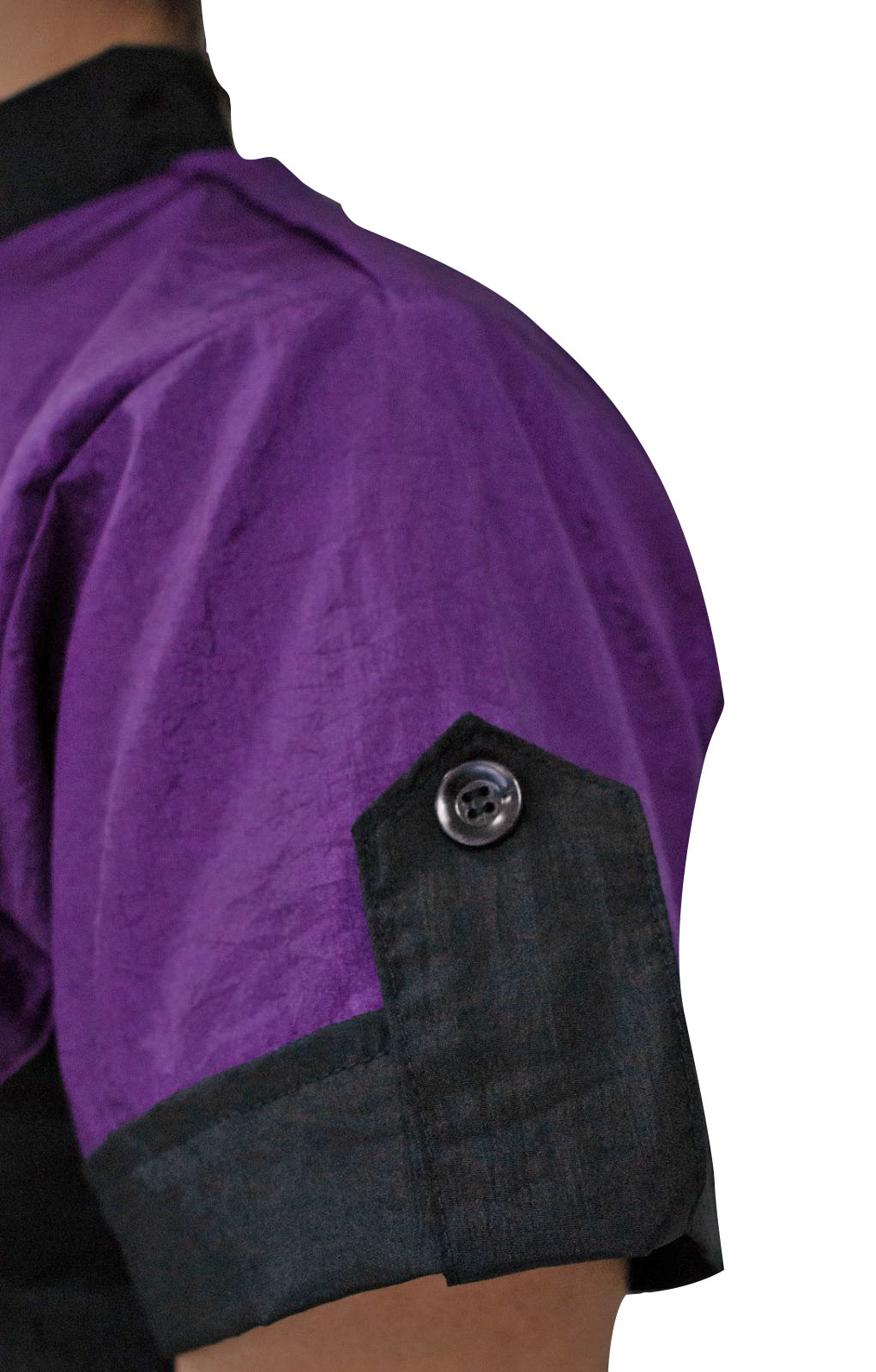 Hydra-Groomer-Jacke-female-Schwarz-Violett-detail Hydra Groomer Jacke Unisex - Schwarz / Violett