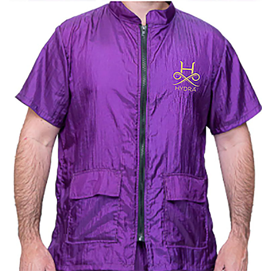 Hydra-Groomer-Jacke-unisexViolett-front Hydra Groomer Jacke Unisex - Violett