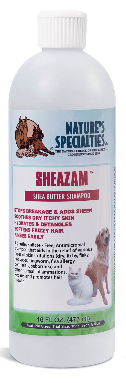 SHEAZAM™ SHEA BUTTER  Shampoo für Hunde, Katzen, Welpen und Kleintiere