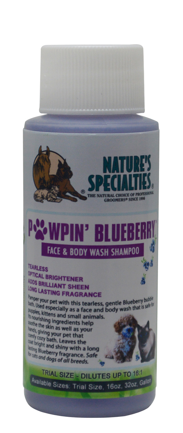 PAWPIN BLUEBERRY® Tränenfreies Shampoo für Hunde, Katzen, Welpen und Kleintiere