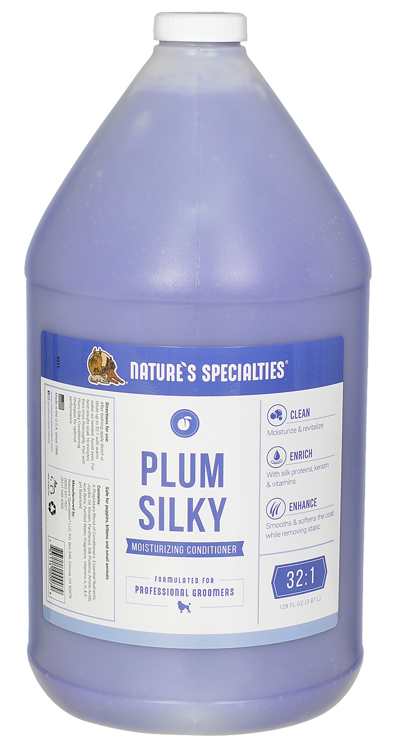 plum-silky-spuelung-gal PLUM-SILKY FEUCHTIGKEITS-SPÜLUNG für Hunde, Katzen, Welpen und Kleintiere