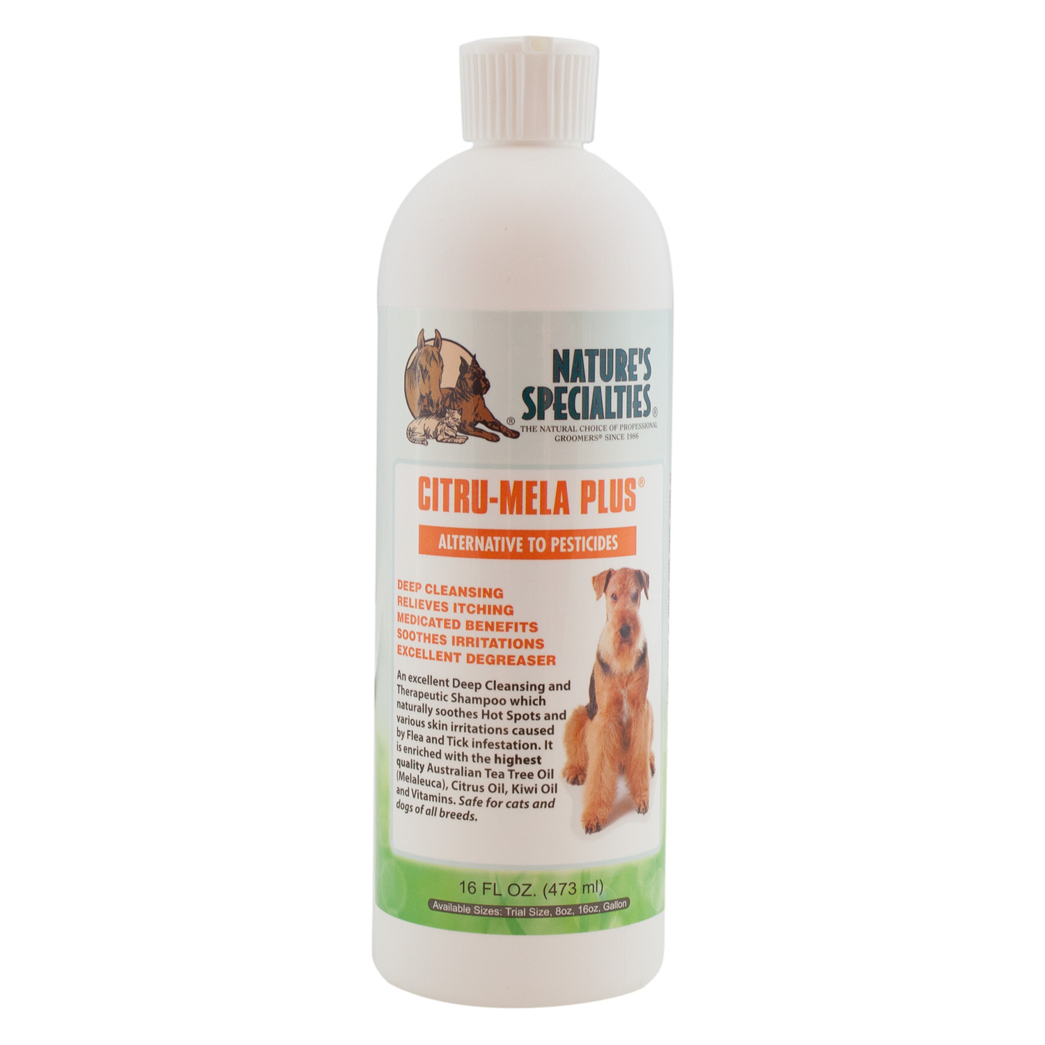 CITRU-MELA PLUS® Shampoo für Hunde, Katzen, Welpen und Kleintiere